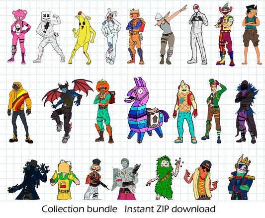 Fortnite BUNDLE Cut Files