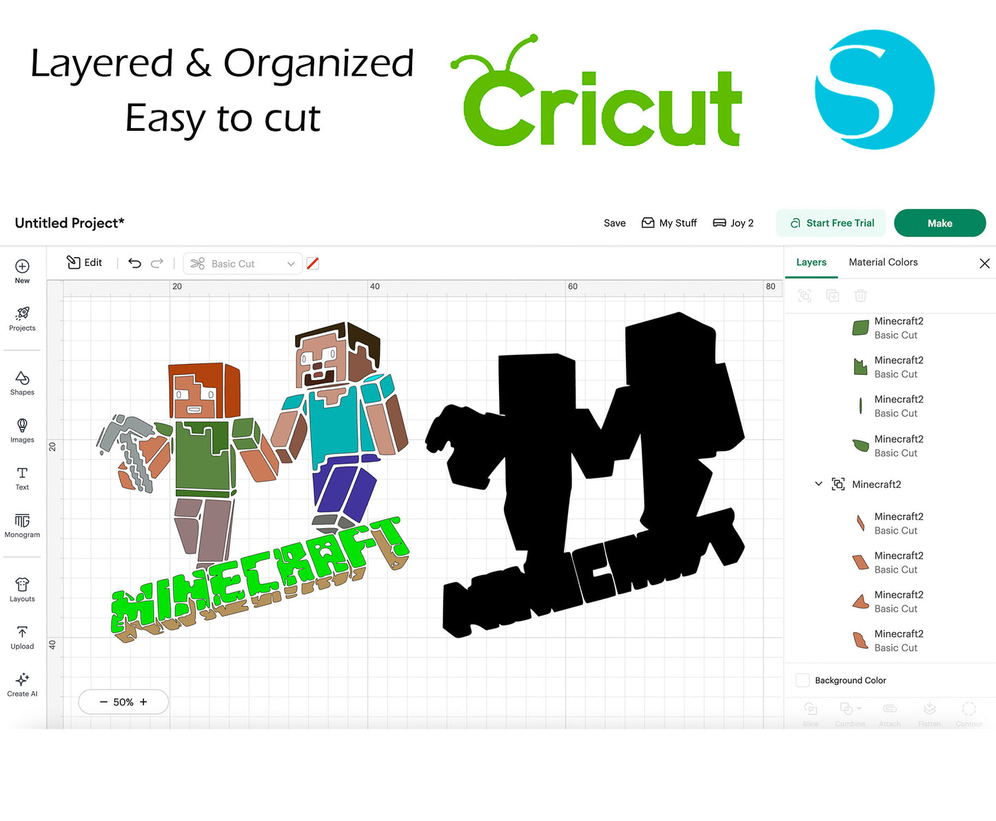 Minecraft BUNDLE Cut Files