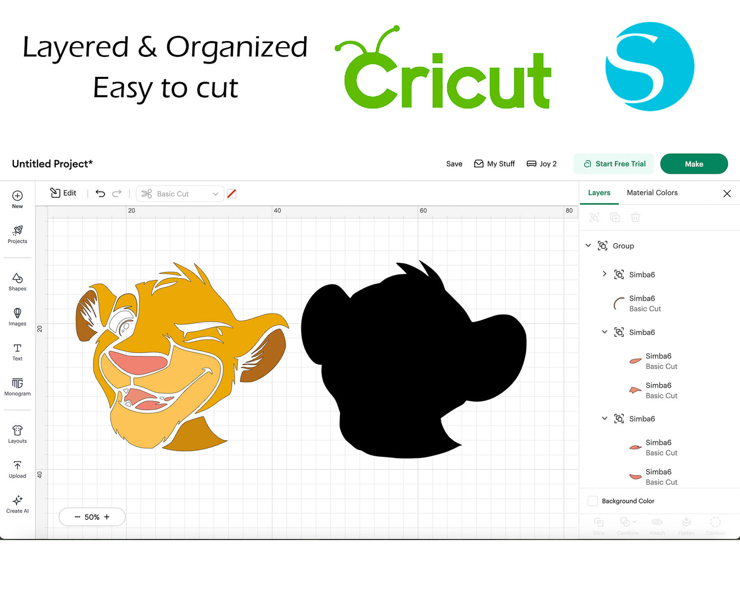 Lion King SVG BUNDLE Cut Files