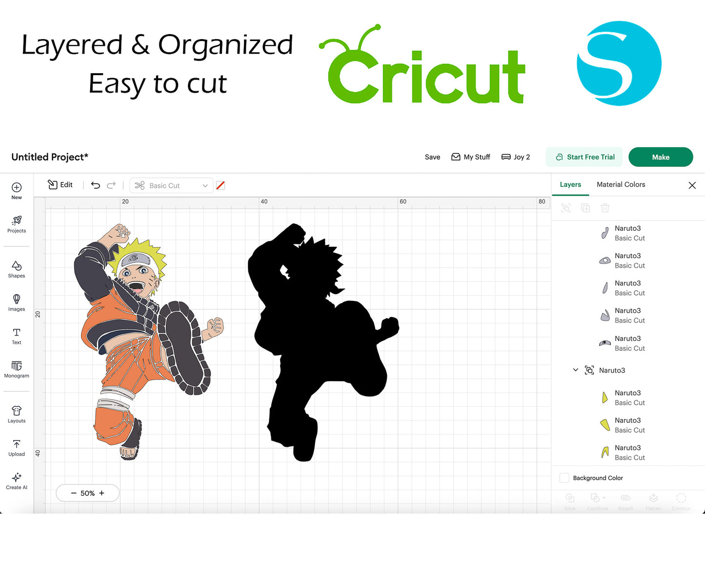 Naruto SVG BUNDLE Cut Files