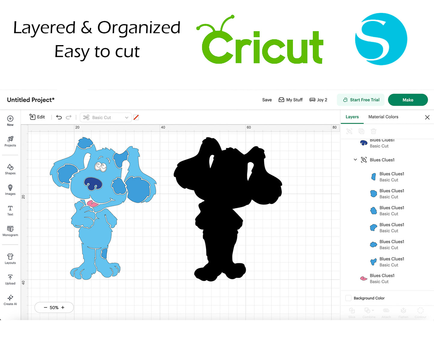 Blues Clues SVG BUNDLE Cut Files