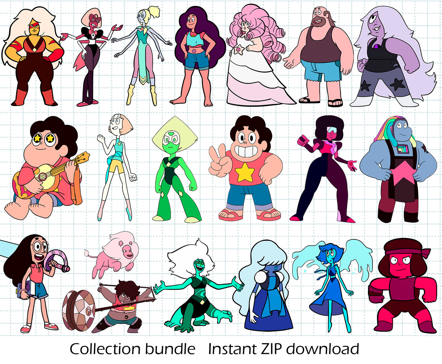 Steven Universe SVG BUNDLE Cut Files