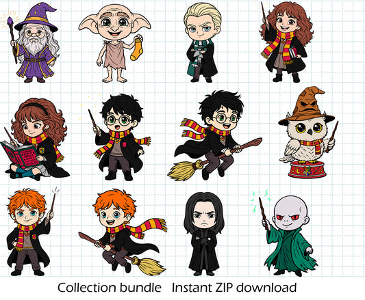 Awesome Harry Potter BUNDLE Cut Files