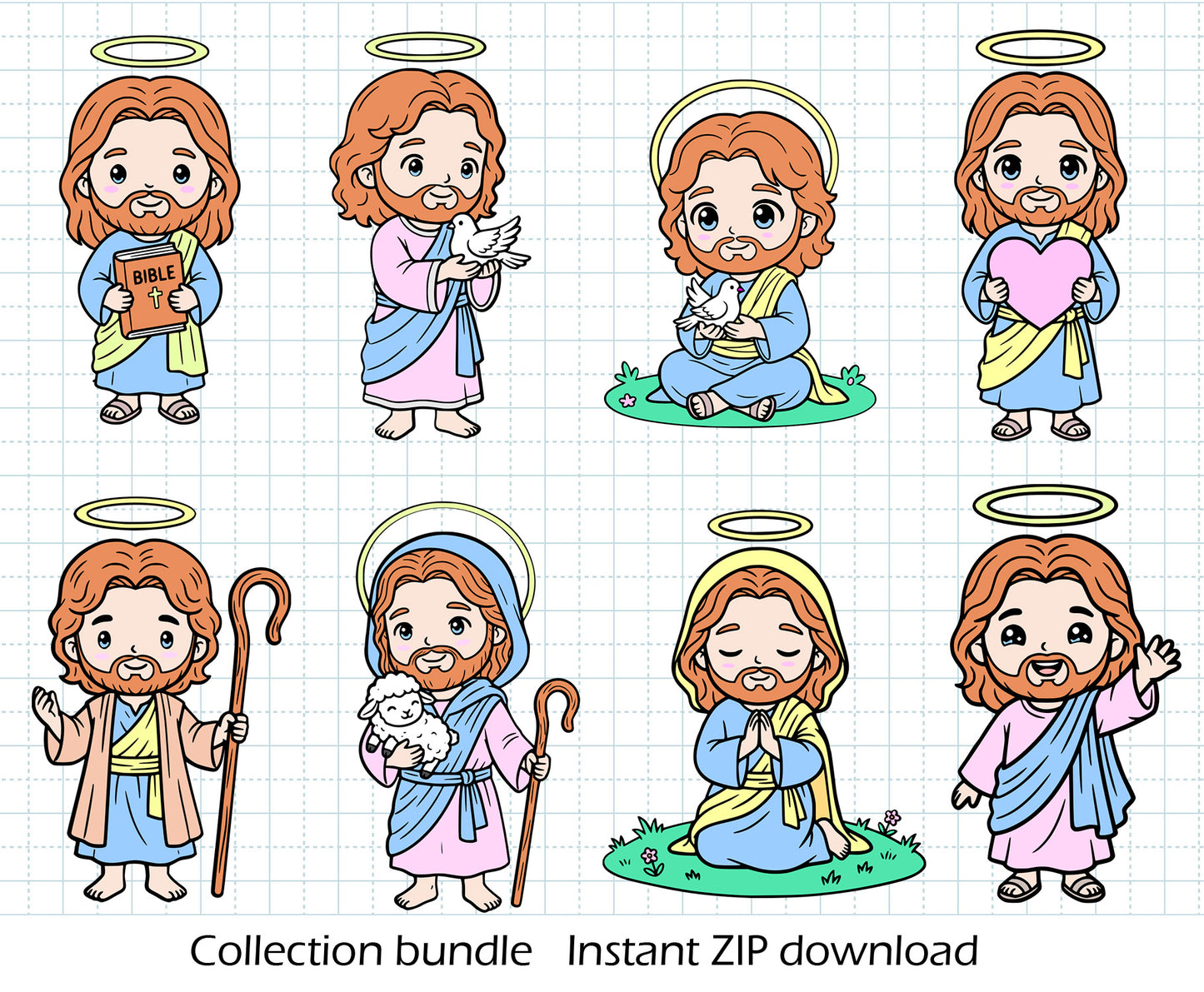 Jesus BUNDLE Cut Files