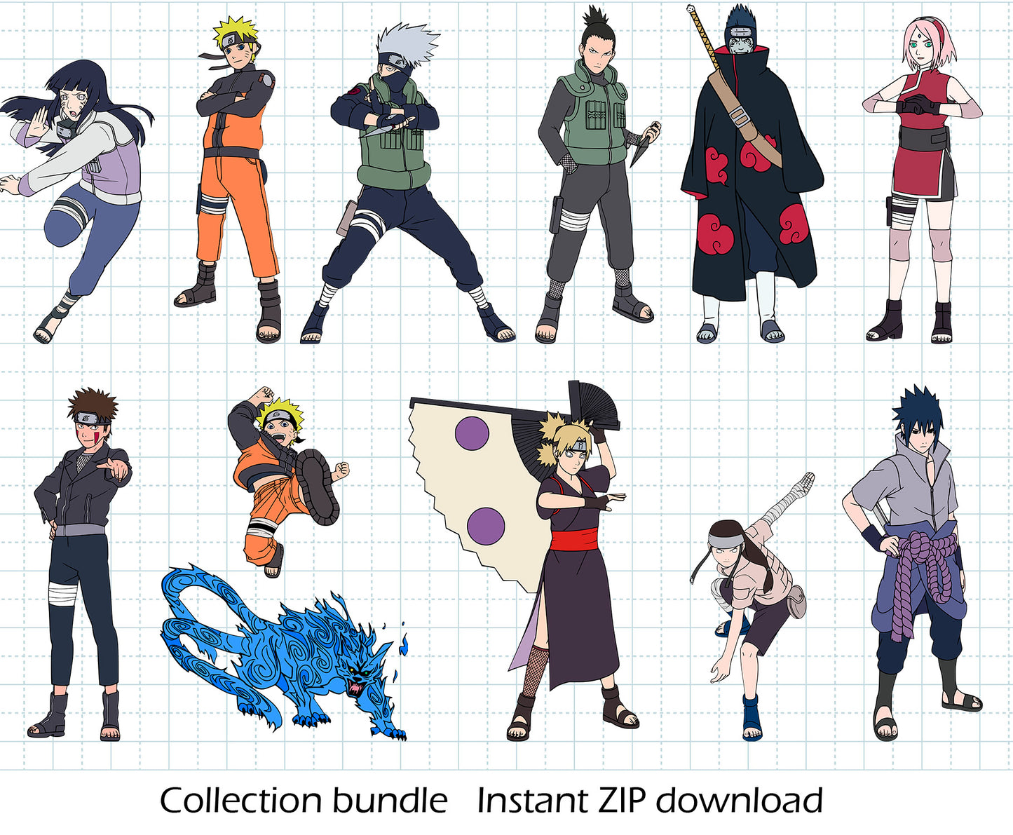 Naruto SVG BUNDLE Cut Files