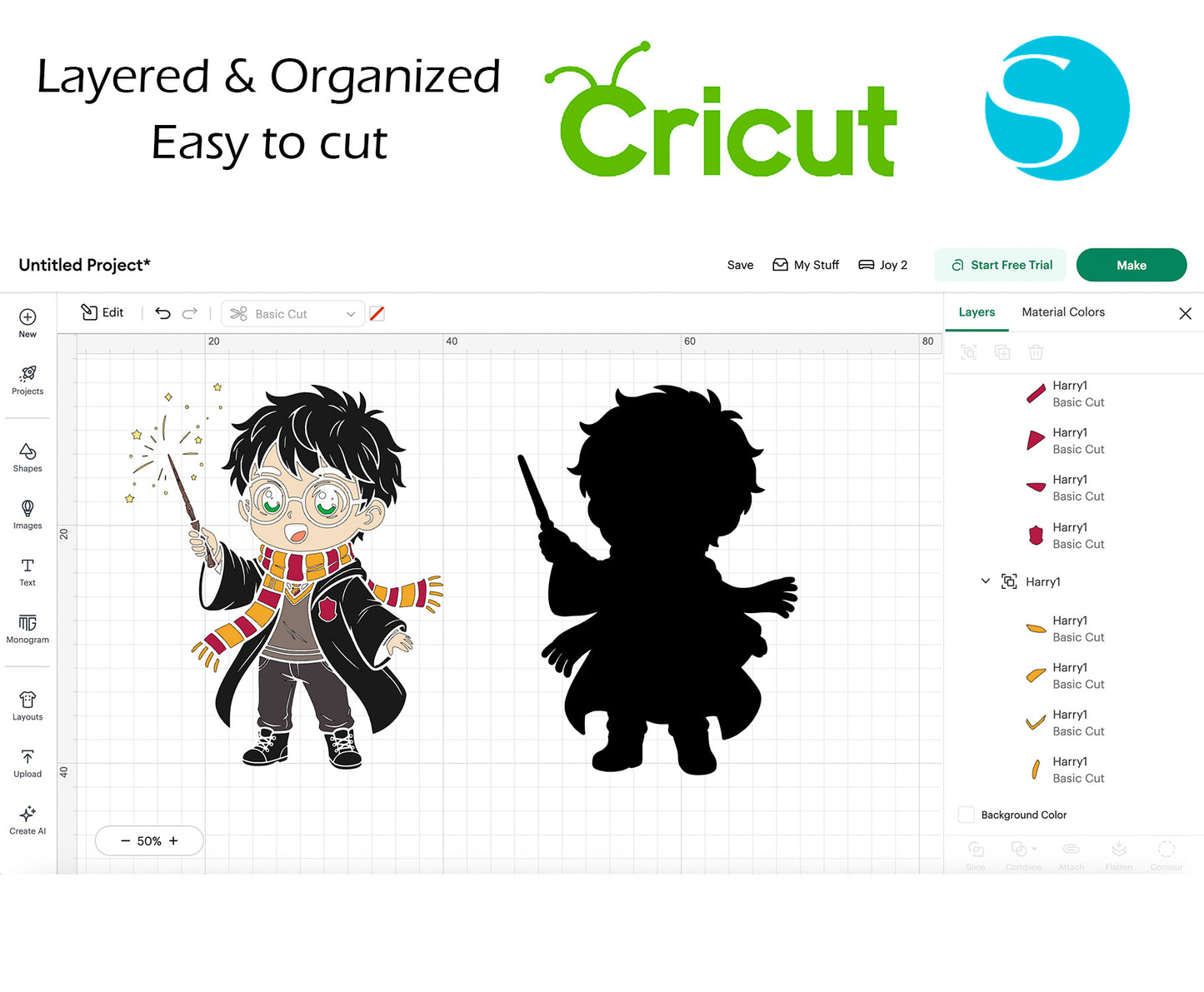 Awesome Harry Potter BUNDLE Cut Files
