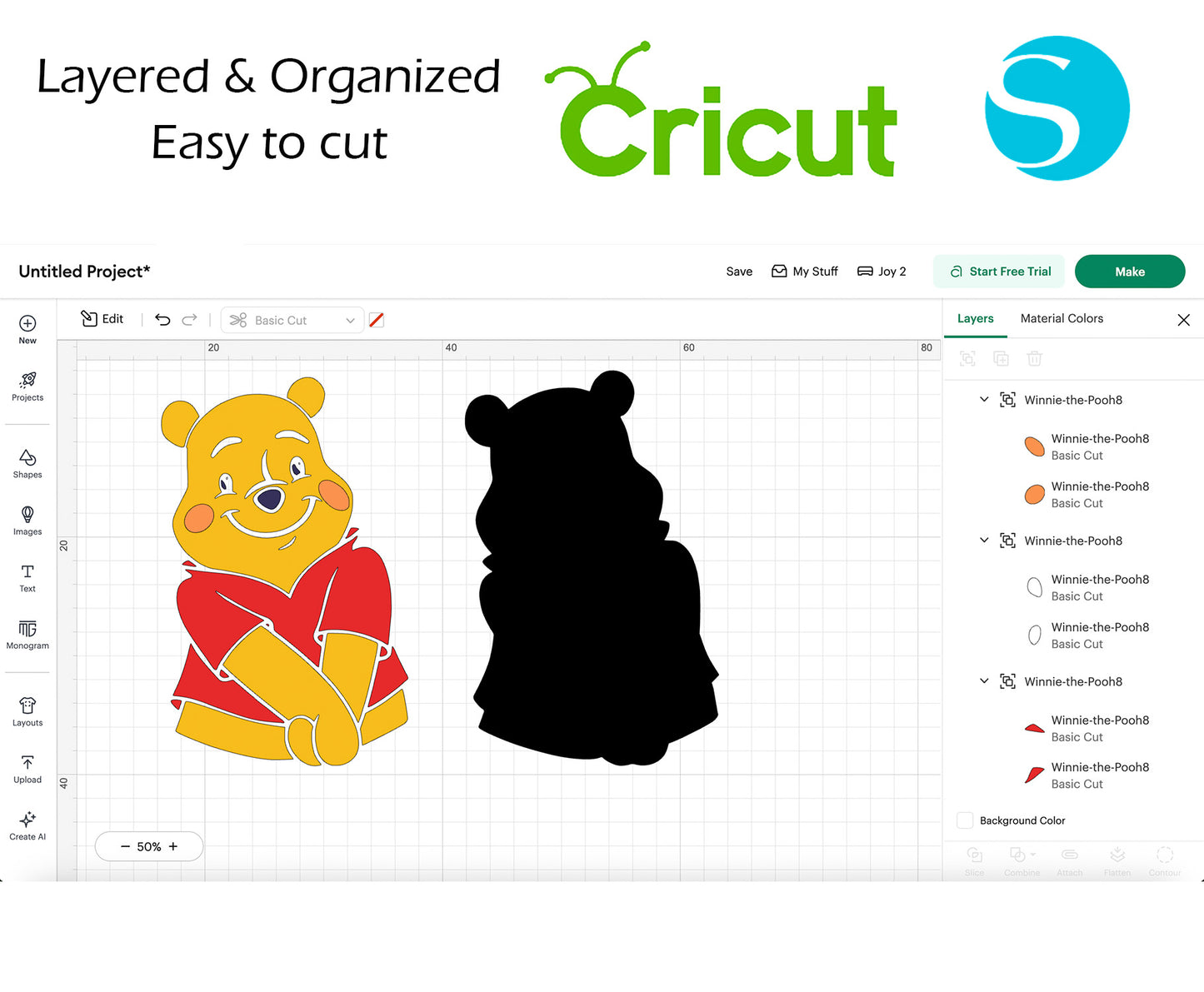 Winnie the Pooh BUNDLE Cut Files