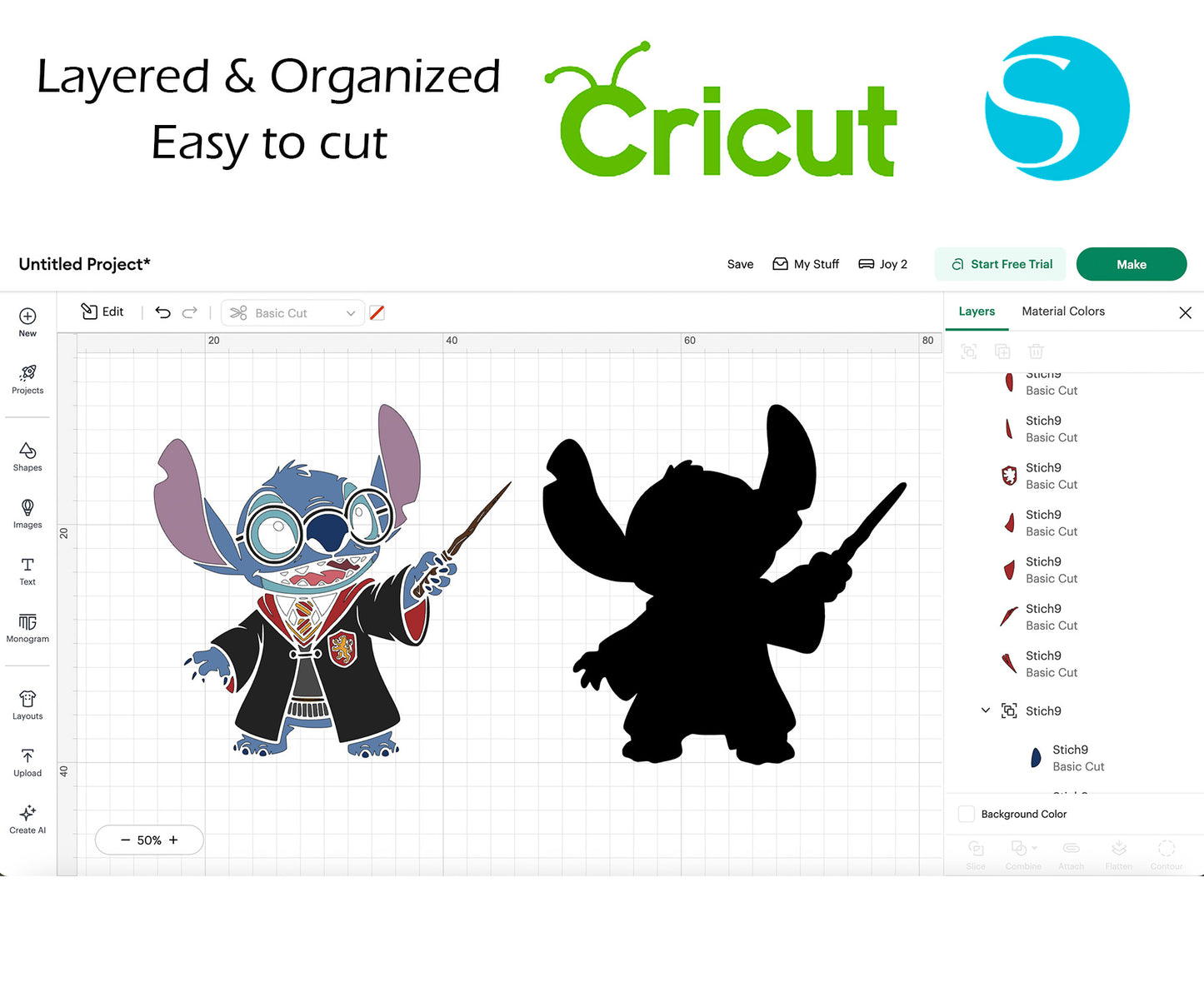 Awesome Stitch BUNDLE Cut Files