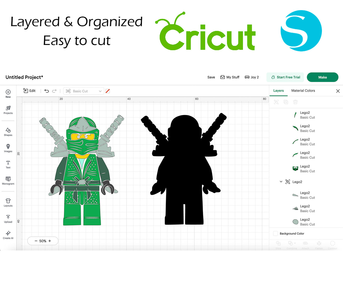 Lego Ninjago BUNDLE Cut Files